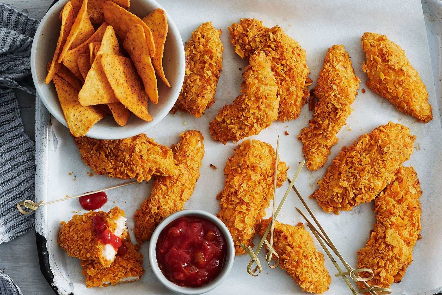 crumbed-chicken-tenderloins-recipe